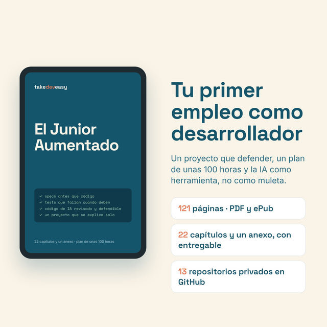 El Junior Aumentado, Edición 2027: portada del ebook y lo que incluye (121 páginas, 22 capítulos, 13 repositorios)